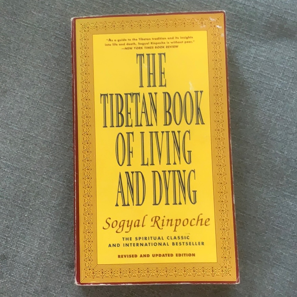 THE TIBETAN BOOK OF LIVING AND DYING by Sogyal Rinpoche